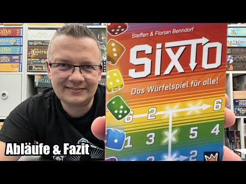Sixto (Kendi Games) Roll & Write Spiele - besser als Qwixx?