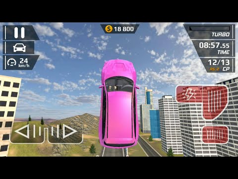 Smash Car Hit All Cars Unlocked   Purple color Paint and New Wheels Unlocked   Android Gameplay #15