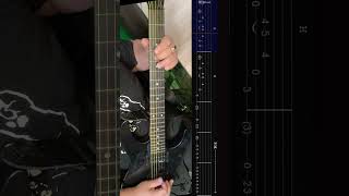 Megadeth - Die, Dead Enought #shorts #Megadeth #DieDeadEnought #lesson #tabs #chords #riff