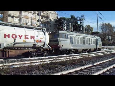 E652.003 OLD Prototipo sul TCS 51077 Gallarate - Pomezia, in partenza da Roma Ostiense