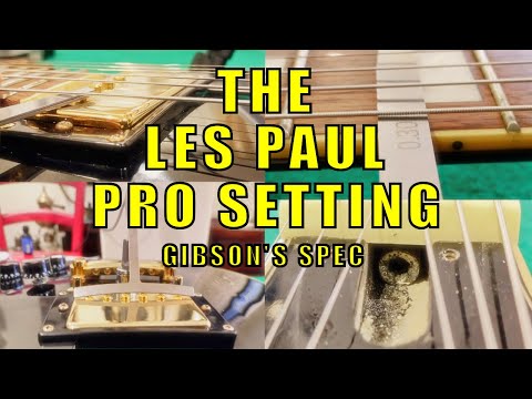 Les Paul complete setup with Gibson's official specs