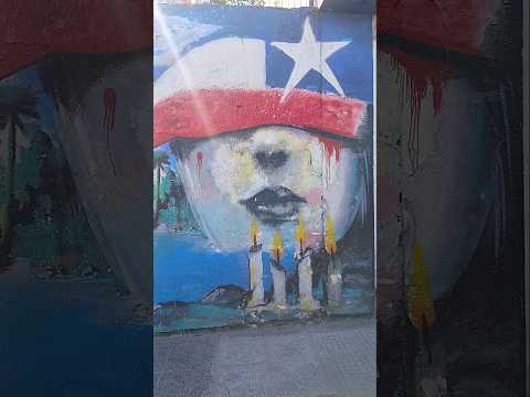 Arte Urbano.Mapuche.Mural.Derechos Humanos.Estacion Central.2026-3 Memoria.Cultura.Santiago.Chile