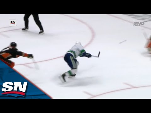 J.T. Miller Goes In On Breakaway, Scores OT Winner For Canucks 7th Straight Win