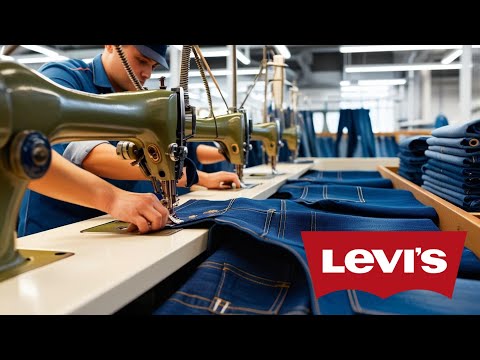 Made: How Millions of Pairs of Levi's Jeans are Sewn in Factory