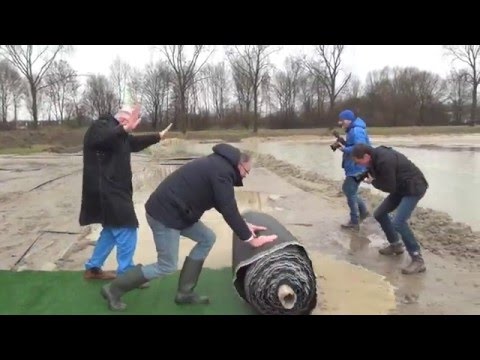 Symbolische handeling aanleg nieuwe velden N.I.V.O.-Sparta