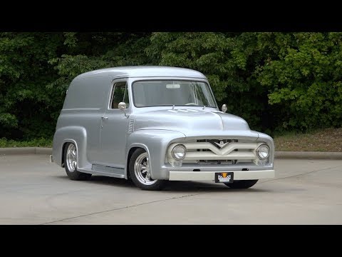 570hp Stroker V8 1955 Ford F-100 Street Rod