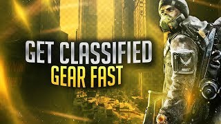 THE DIVISION - UPDATE 1.7 - FASTEST WAY TO GET "CLASSIFIED GEAR" FAST AFTER GLOBAL EVENT ENDS IN 1.7