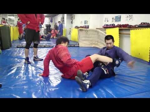 アキレス腱固め