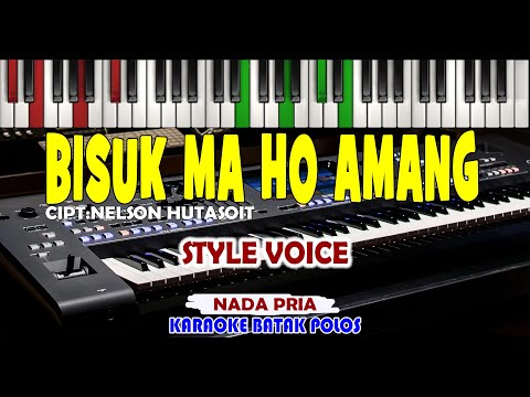 Karaoke BISUK MA HO AMANG(Style Voice)||Live Keyboard|HD