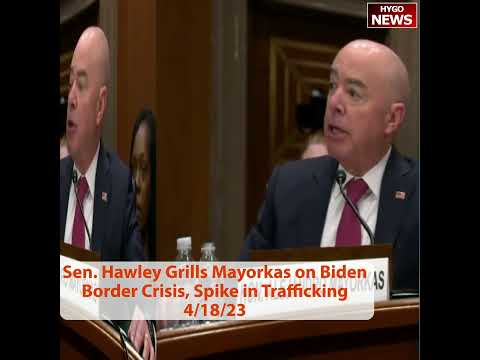 Hawley To DHS Mayorkas: Why Should You Not Be Impeached? DHS: You Are Misstating The Facts