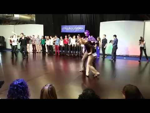 1st place jnj inter italian open 2015 Maelle Jacoulet Mickael Boissard