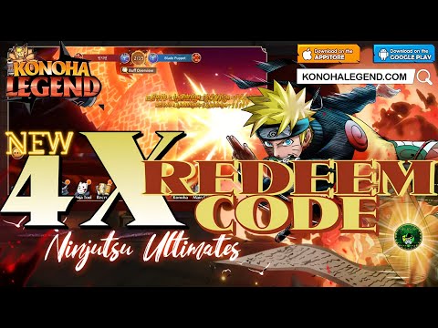 Konoha Legend - Ninja AFK mobile New 4X Redeem Code 🎁 All New Codes - Free VIP 9🔥Android/iOS