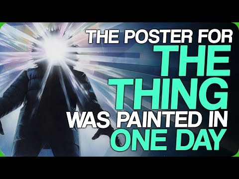 The Poster for The Thing Was Painted In One Day (The Planned Thing Sequel)