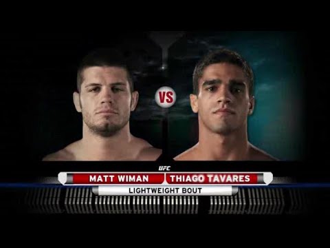 Matt Wiman vs Thiago Tavares full fight