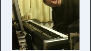 I Will Survive - An impromptu rendition filmed on an old iPhone3 in a darkened room!