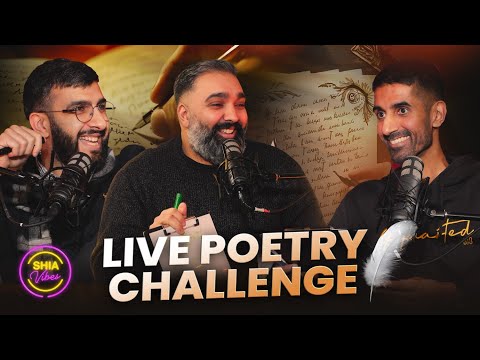 Shia Voice Finalist Faces a Live Poetry Challenge | Shia Vibes Podcast Ep28