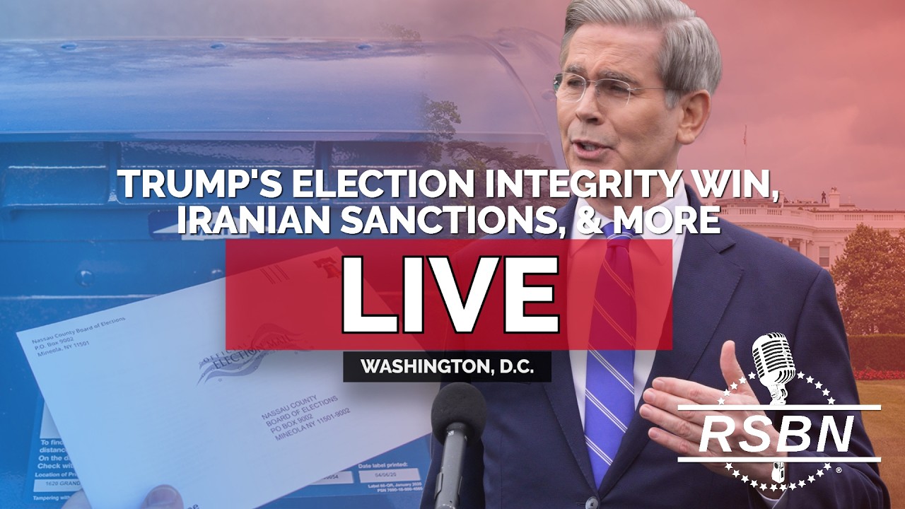 LIVE: Trump’s Huge Election Integrity Win, Iranian Sanctions, and More Breaking News - 08/25/26