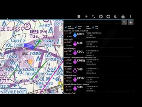 Avilution AviationMaps - Moving Map App for Android