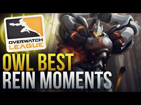 THE BEST REINHARDT PLAYS IN OVERWATCH LEAGUE S2 - Overwatch Montage