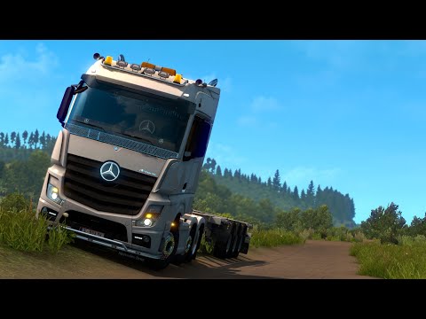 ETS2 Mercedes Actros Mp4 Loaded Used Plastics 7t From a city Bucharest To veliko tarnovo