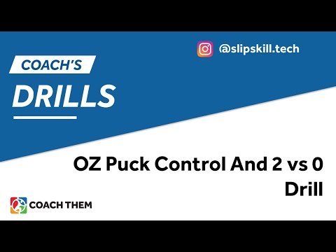 OZ Puck Control And 2 vs 0 Drill