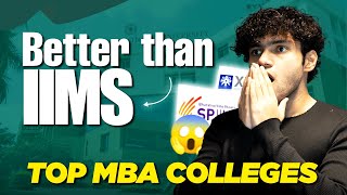 Top MBA Colleges other than IIM'S with average package of 25 lakhs plus |  Top 10 MBA Colleges 2024