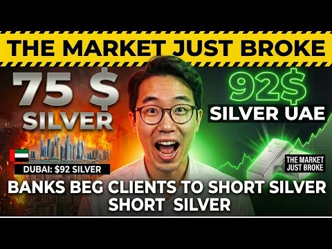 $92 SILVER IN UAE, $75 ON COMEX: The SILVER MARKET JUST BROKE (AND BANKS KNOW IT)
