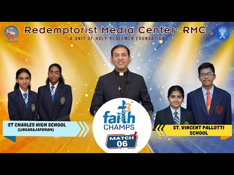 Faith Champs Season 3 | Semi-Final 2 |St.Charles High (Lingarajapuram) vs St.Vincent Pallotti School