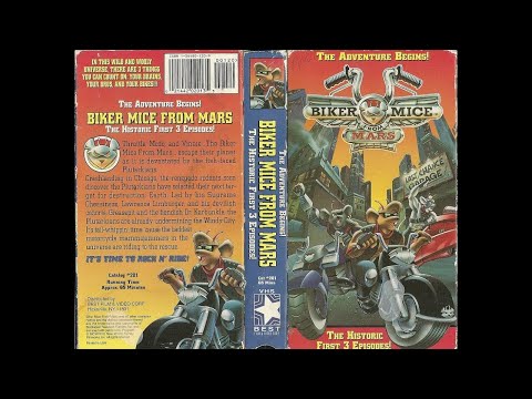 Biker Mice From Mars - The Adventure Begins FULL VHSRIP (Best Film & Video Corp) 1993 60FPS