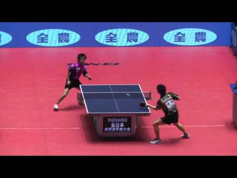 High-Speed Replay Japan Table Tennis MS Final;Koki Niwa vs Jun Mizutani