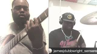 Keyondra Lockett “Try” James JDUBB Wright - on Drums  X 6 Strangs - on Bass ❗️Play Along❗️