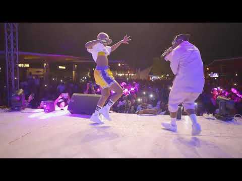 Rayvanny X Zuchu  performance in Kidimbwi Dar es salaam