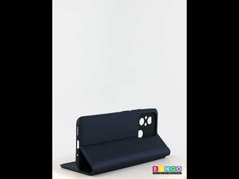 Чехол-книжка Bingo Magnetic для Xiaomi Redmi 12C (темно-синий) — фото 6