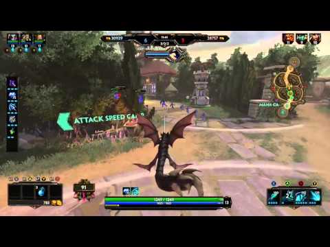 SMITE -  Ullr Jumps into Kukulkan Ult