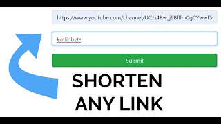 Create a Kotlin Short Link Web App