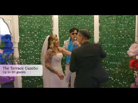 The Most Popular Outdoor Wedding Venue - The Terrace Gazebo By Vegas Weddings