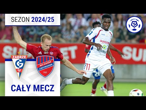 (1/2) Górnik Zabrze - Raków Czestochowa | CAŁY MECZ | Ekstraklasa 2024/25 | 5. Kolejka