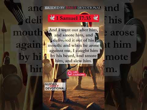 "Decoding 1 Samuel 17:35: David's Defeat of Predators"