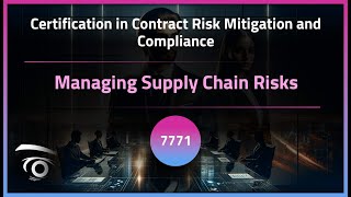 Managing Supply Chain Risks | Exclusive Lesson