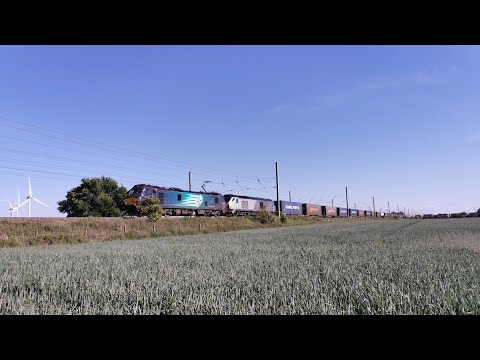 88005 and 68015 passing Langford
