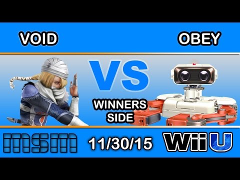MSM #26 – VoiD (Sheik) Vs. PC | Obey (ROB) Winners Side - Smash Wii U