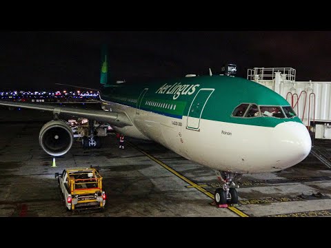 Airbus A330-300 Aer Lingus - Flight from Chicago O'Hare 🇺🇸 to Dublin International Airport 🇮🇪