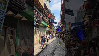 #해외여행 #베트남하노이.#하노이기차길#여미남 #굿타임투어