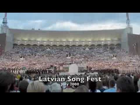 Latvian Song Festival 2008 Clip