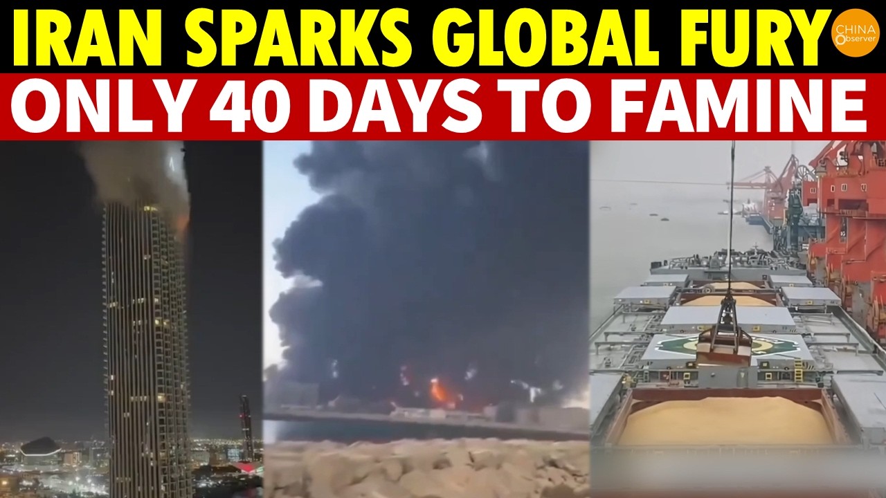 Iran Sparks Global Fury, ONLY 40 Days to Famine and Collapse! Xi Panics, Tiananmen Locked Down