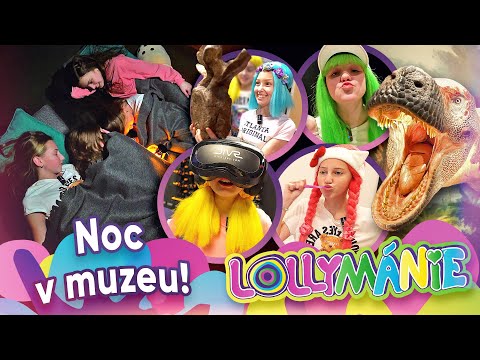 Vlog z přespávačky v Dinosaurii Praha│ LOLLYMÁNIE