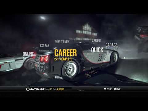 Need for Speed Shift 2 Unleashed Main Menu