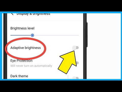 Adaptive Brightness Kya Hai | Adaptive Brightness