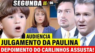 A USURPADORA CAPÍTULO DE HOJE SEGUNDA 16/06 Resumo da Novela A USURPADORA HOJE AO VIVO
