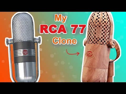 DIY Ribbon Microphone RCA 77 Mic WARNING: TRYPOPHOBIA #maker #diy